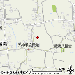 熊本県荒尾市蔵満937周辺の地図