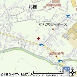 愛媛県愛南町（南宇和郡）城辺甲（矢の町）周辺の地図