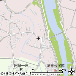 熊本県熊本市北区植木町田底389周辺の地図