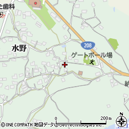 熊本県荒尾市水野1396周辺の地図
