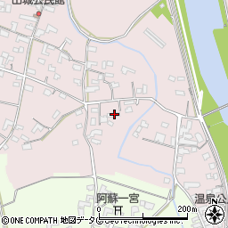 熊本県熊本市北区植木町田底506周辺の地図