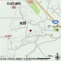 熊本県荒尾市水野1422周辺の地図