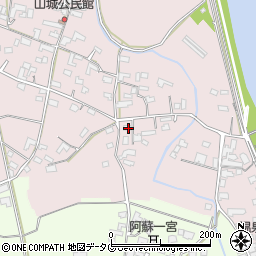 熊本県熊本市北区植木町田底511周辺の地図