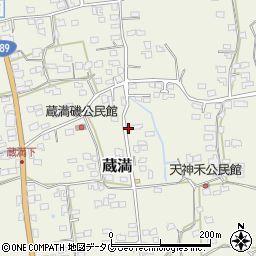 熊本県荒尾市蔵満647周辺の地図
