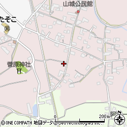 熊本県熊本市北区植木町田底788周辺の地図