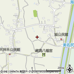 熊本県荒尾市蔵満1372周辺の地図