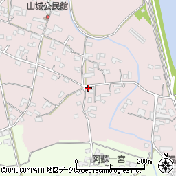 熊本県熊本市北区植木町田底485周辺の地図