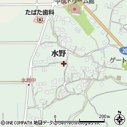 熊本県荒尾市水野1434周辺の地図
