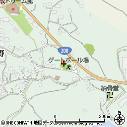 熊本県荒尾市水野1400周辺の地図