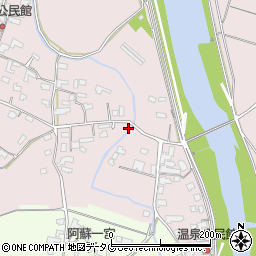 熊本県熊本市北区植木町田底468周辺の地図