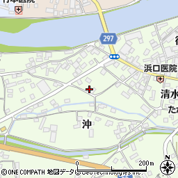 愛媛県南宇和郡愛南町城辺甲沖265-2周辺の地図