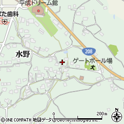 熊本県荒尾市水野1404周辺の地図