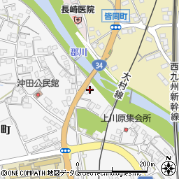 長崎県大村市沖田町149周辺の地図