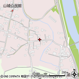 熊本県熊本市北区植木町田底477周辺の地図
