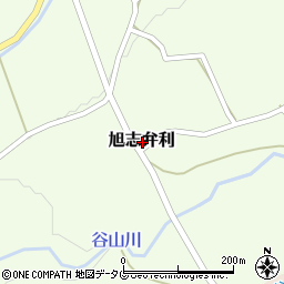 熊本県菊池市旭志弁利周辺の地図