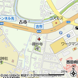 大分県佐伯市古市483周辺の地図