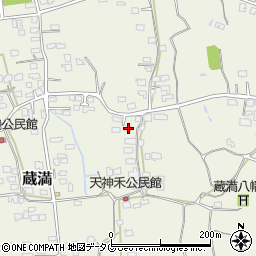 熊本県荒尾市蔵満969周辺の地図