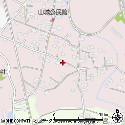 熊本県熊本市北区植木町田底829周辺の地図