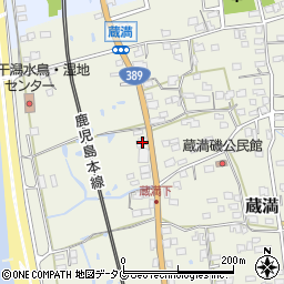 熊本県荒尾市蔵満230周辺の地図