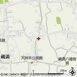 熊本県荒尾市蔵満953周辺の地図