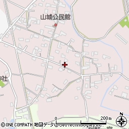 熊本県熊本市北区植木町田底840周辺の地図