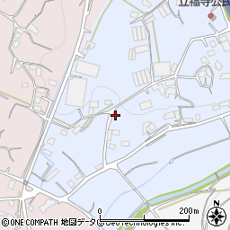 長崎県大村市立福寺町周辺の地図