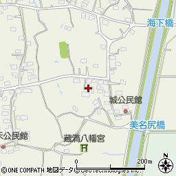 熊本県荒尾市蔵満1402周辺の地図