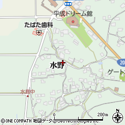 熊本県荒尾市水野1493周辺の地図