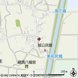 熊本県荒尾市蔵満1578周辺の地図