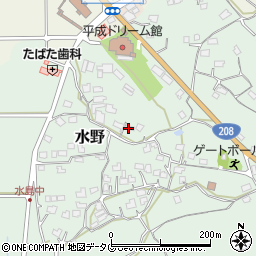 熊本県荒尾市水野1479周辺の地図