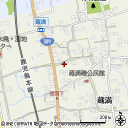 熊本県荒尾市蔵満485周辺の地図