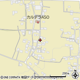 熊本県阿蘇市一の宮町中通266周辺の地図