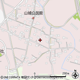 熊本県熊本市北区植木町田底841周辺の地図