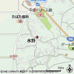 熊本県荒尾市水野1492周辺の地図