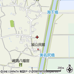 熊本県荒尾市蔵満1588周辺の地図