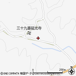高知県宿毛市平田町中山393周辺の地図