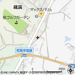 熊本県荒尾市蔵満2071周辺の地図
