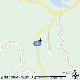 愛媛県南宇和郡愛南町中浦434-1周辺の地図