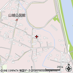 熊本県熊本市北区植木町田底448周辺の地図