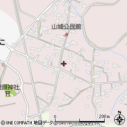 熊本県熊本市北区植木町田底846周辺の地図
