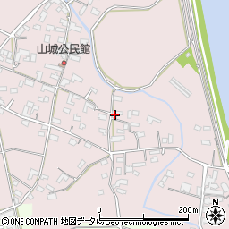 熊本県熊本市北区植木町田底447周辺の地図