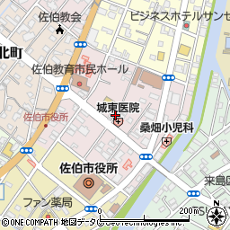 城東医院周辺の地図