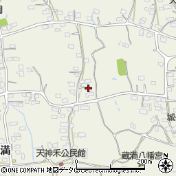 熊本県荒尾市蔵満961周辺の地図