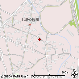 熊本県熊本市北区植木町田底855周辺の地図