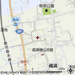 熊本県荒尾市蔵満457周辺の地図