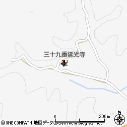赤亀山延光寺周辺の地図