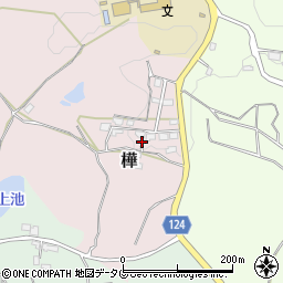 熊本県荒尾市樺2313-15周辺の地図