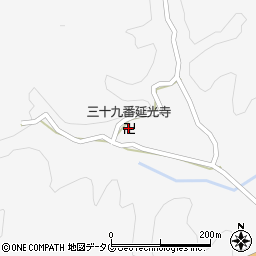 延光寺周辺の地図