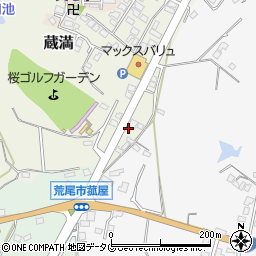 熊本県荒尾市蔵満2066周辺の地図