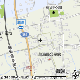熊本県荒尾市蔵満513周辺の地図